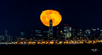 Moon Behind Freedom Tower-303-3