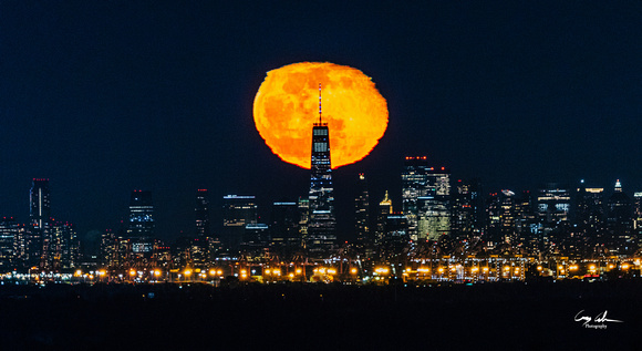 Moon Behind Freedom Tower-303-3