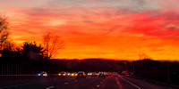 Sunset on I-84-Edit