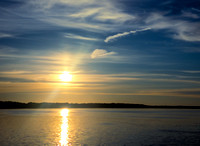 Sunrise on Ferry Shelter Island-4