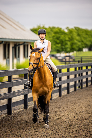 Sasha Behrens Horseback riding BH-11