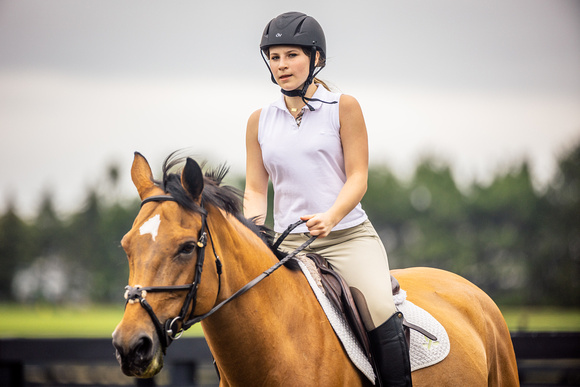 Sasha Behrens Horseback riding BH-44