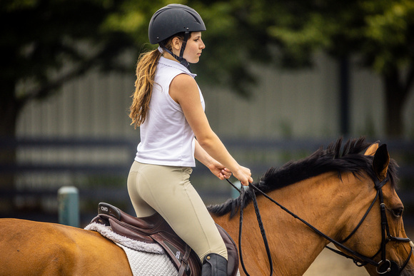 Sasha Behrens Horseback riding BH-46
