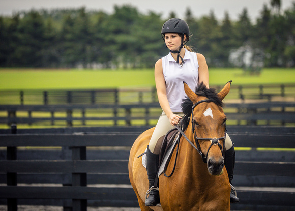 Sasha Behrens Horseback riding BH-50