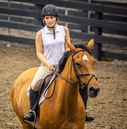 Sasha Behrens Horseback riding BH-60