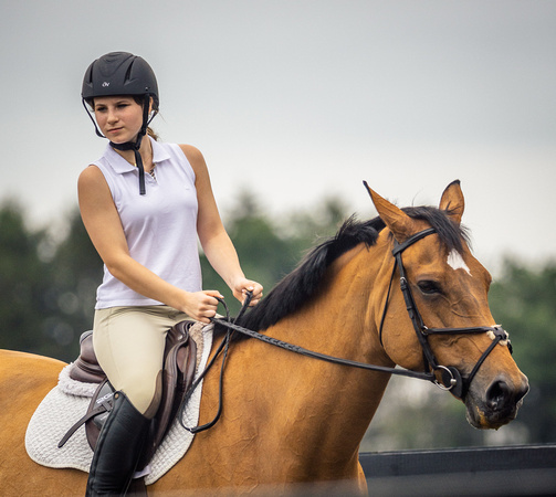Sasha Behrens Horseback riding BH-67