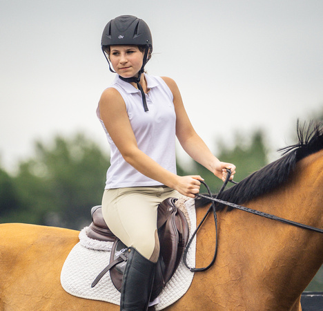 Sasha Behrens Horseback riding BH-66