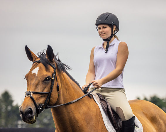 Sasha Behrens Horseback riding BH-70