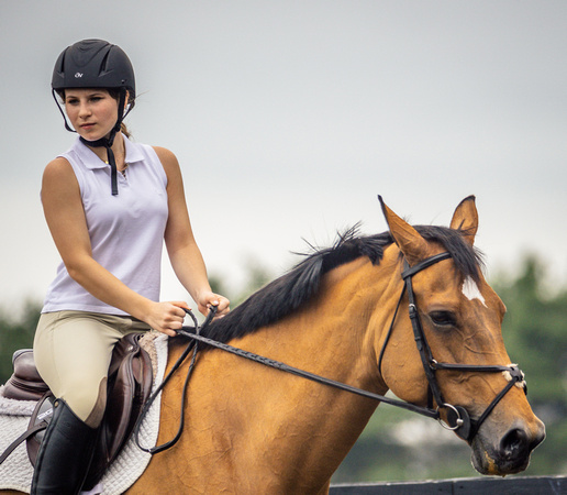 Sasha Behrens Horseback riding BH-68