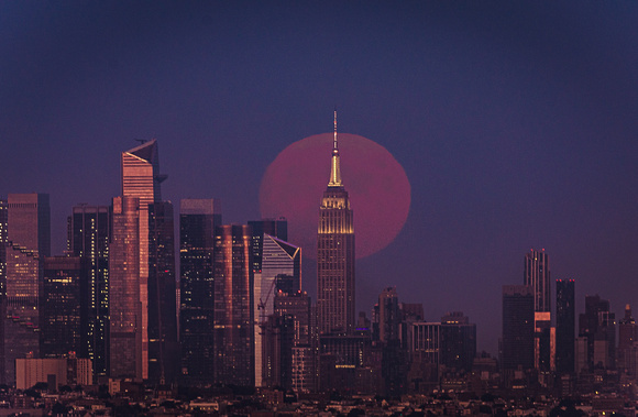 Fulll Moon over Empire State Building-15